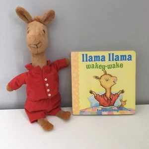 Llama Llama Red Pajama 14"Plush Doll Stuffed Animal and Wakey-Wake Board Book - Picture 1 of 12
