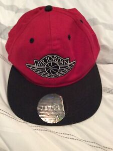 Air Jordan Youth Hat Red Embroidered Back Snap Back