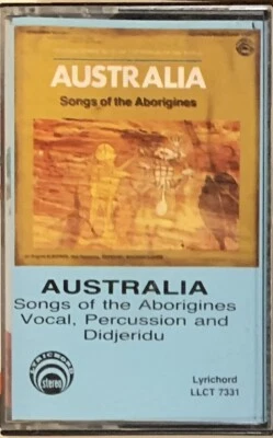 Australia- Songs of the Aborigines (Cassette, Lyrichord) Foto 1 de 2