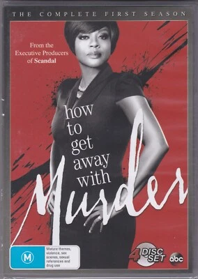 How To Get Away With Murder - The First Season - DVD (Brand New Sealed) Region 4 - Image 1 of 2