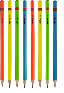 rOtring Woodcase Hb Graphit Bleistift Neon Set Mit 8 Stifte - Bild 1 von 1