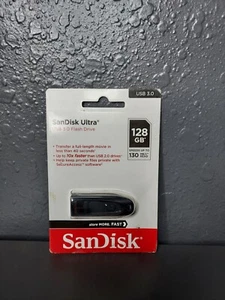 Dirty Og Box NUEVO SanDisk Ultra 128 GB USB 3.0 Unidad Flash Alta Velocidad 130 MB/s - Imagen 1 de 7
