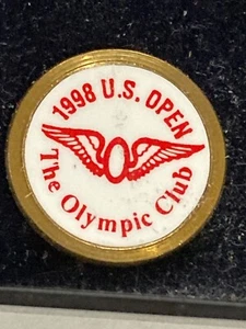 Set of 2 1998 Olympic Club U.S. OPEN Golf Ball Markers - Picture 1 of 2