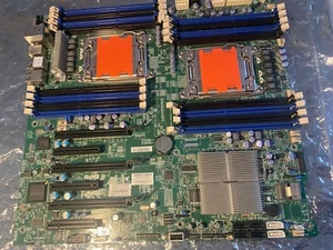 Placa madre SUPER X9DRi-F sever Intel C606 LGA2011 DDR3 con E/S - Imagen 1 de 3