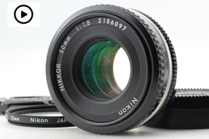 [Exc+5 w/ Cap] Nikon Ai-s Ais Nikkor 50mm f/1.8 MF Pancake Prime Lens From JAPAN - Picture 1 of 14