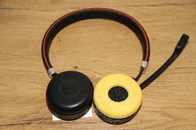 Jabra Evolve 65 MS Stereo Bluetooth Headset, nur Headset, ein Ohrpolster ab - Bild 1 von 2