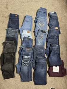 Damen Jeans Denim 20 Stück Großverkauf KUT, Abercrombie, Seven, Hippie, Farrah - Bild 1 von 23