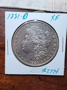 1881-O Morgan Silber Dollar ■ vz ■ #2774 - Bild 1 von 4