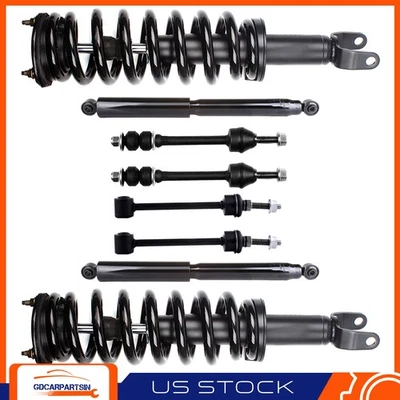 For 06-08 Dodge Ram 1500 Front Rear Complete Strut Shock Sway Bar 5.7L 4WD 5 Lug - Image 1 of 4
