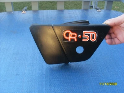 1979-80 SUZUKI OR50 LEFT HAND SIDE COVER - Image 1 of 2
