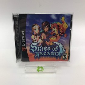Skies of Arcadia (Sega Dreamcast, 2000) Complete in Original Box w Manual CIB