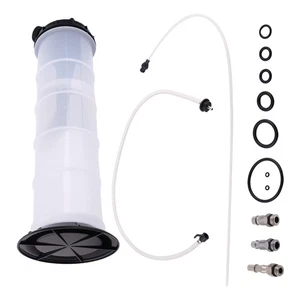 Auto Shop Oil Pump 2.5 Gallon Manual Pneumatic Extractor with Extended Hose - Picture 1 of 17