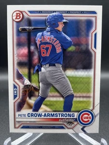 PETE CROW-ARMSTRONG 2021 Bowman RC RIFRATTORE #BD-12 - Foto 1 di 2