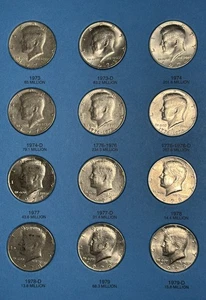 Kennedy Half DollarColection | 1971-1985 | 28 MONEDAS | CHECK OUT - Imagen 1 de 6
