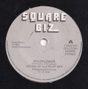 REGGAE -- JULIAN JAY & SPLIFF RIFF -- WILDFLOWER -UK 7 - Picture 1 of 2