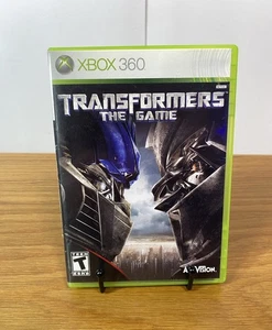 Transformers: The Game (Microsoft Xbox 360, 2007) CIB Professionally Resurfaced - Picture 1 of 11