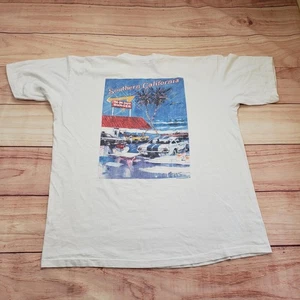 Camisa Hamburguesa In-N-Out De Colección Para Hombres 2XL Hecha en el Sur de California Gráfico en EE. UU. Años 90 - Imagen 1 de 14