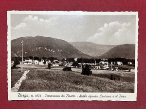 Cartolina - Dorga - Panorama da Bratto - Sullo sfondo Lantana e il Pora - 1950 - Picture 1 of 1