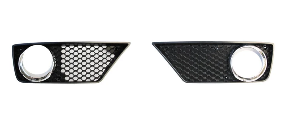 GENUINE MERCEDES W211 E63 AMG FRONT BUMPER COVER LEFT MESH GRILLE SET 07-09 NEW - Image 1 of 1