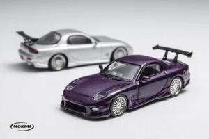 Mortal 1:64 Mazda RX7 Veilside Diecast Juguetes Coches Modelos Colección Hobby Regalos - Imagen 1 de 16