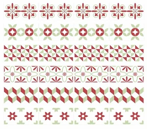 Fliesenaufkleber Wasserdicht Bordüre / Metro Mosaik 24er Pack 150mm x 75mm BT22 - Bild 1 von 19