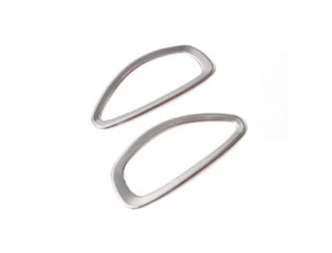 For Volvo V40 2012-17 Stainless Steel Air Conditioning Outlet Frame Cover Trim - Picture 1 of 6