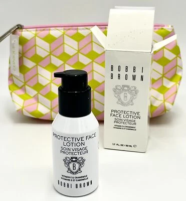 NEW NIB BOBBI BROWN PROTECTIVE FACE LOTION VITAMIN E CHAMOMILE 50 ML - Image 1 of 4