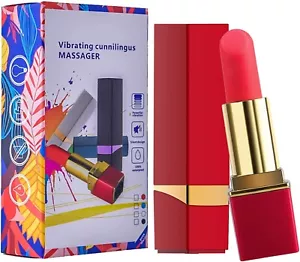 Wasserdichter Lippenstift Vibrator Geschwindigkeit einstellbar Sichtschutz Kugel Stimulator Massagegerät - Bild 1 von 8