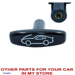DATSUN FAIRLADY 240Z 260Z PULL KNOB FOR HOOD RELEASE CABLE BONNET - Picture 1 of 5