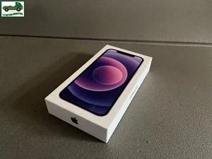Boite Vide Apple Iphone 12 Purple 64GB Occasion 2020 Empty Box - Photo 1/6