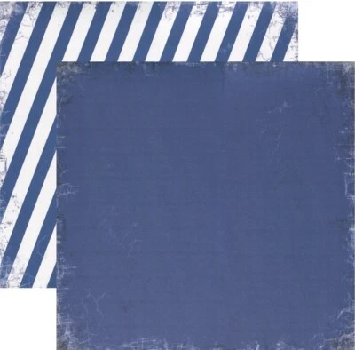 SEÑALES DE TRÁFICO - ICONOS DE VIAJE AZULES - DS SCRAPBOOK PAPEL REMINISCENCIA RSI-017 Foto 1 de 2