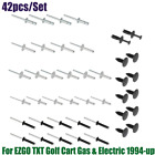 42-teiliges Komplettkarosserie-Niet-Kit für EZGO TXT Golfwagen Gas & Elektro 1994-up