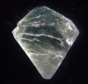 LIGHT GREEN FLUORITE OCTAHEDRON (fl45/14) mineral from Xianghualing Mine, China - Picture 1 of 8