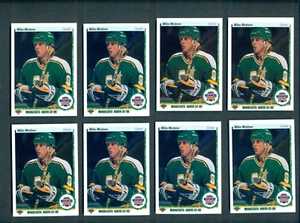 1990-91 Upper Deck #346 Mike Modano 8 Card Lot Nm-Mint Stars - Picture 1 of 2