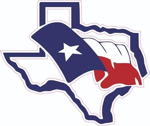 Texas Arena Full Size Football Helm Aufkleber - Bild 1 von 3