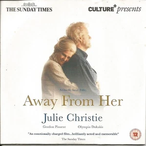 AWAY FROM HER ~ JULIE CHRISTIE ~ SUNDAY TIMES PROMO DVD - Imagen 1 de 2