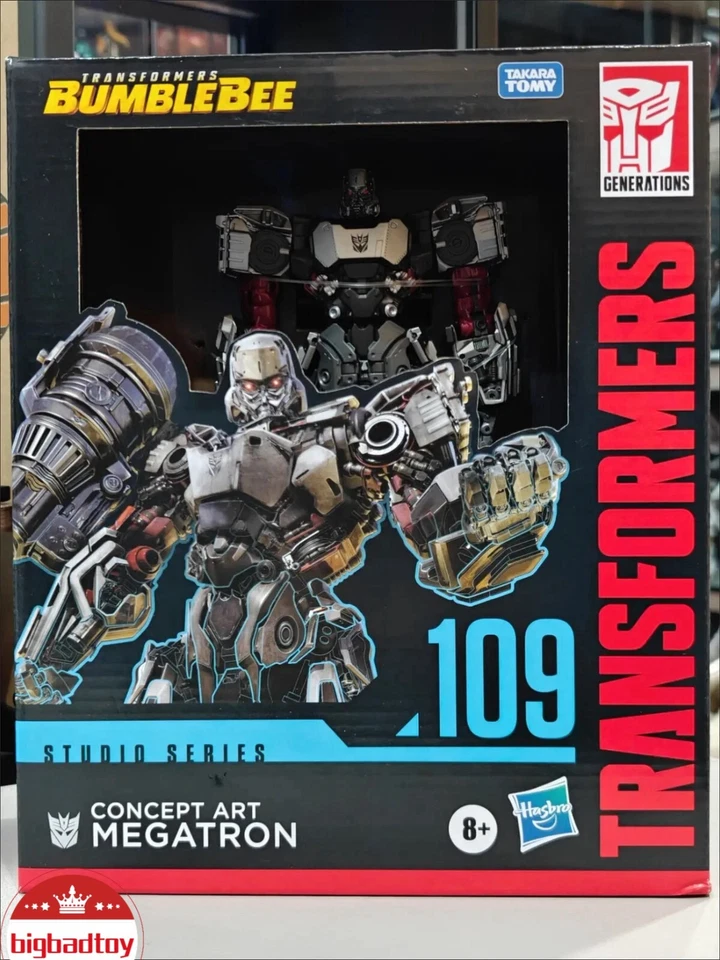 Transformers Megatron Leader Studio SS109 Concept Art Figura Hasbro Oficial Nuevo Foto 1 de 4