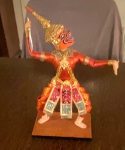 The Viceroy Of Khitkhin Vintage Asian Figurine Warrior Bangkok Dolls 111 Sucrib - Picture 1 of 9