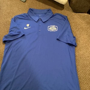 MLB Capital One All Star Village 2024 Nike Golf Shirt Mens L New W/ Sticker - Picture 1 of 4