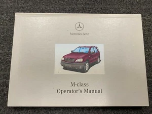 2000 Genuine OEM Mercedes Benz M Class W163 Owners Manual - Picture 1 of 1