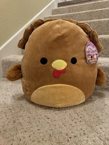 Squishmallow Terry the Turkey 16” Thanksgiving OG VERSION - RARE HTF - Picture 1 of 4