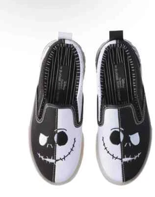 Novo Tênis de Lona Disney Nightmare Before Christmas Infantil Tamanho 13 - Imagem 1 de 4