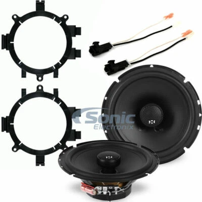Solução de alto-falante coaxial para carro NVX NSP65 6,5" N-Series para caminhão Chevy/GMC 1999-02 - Imagem 1 de 4