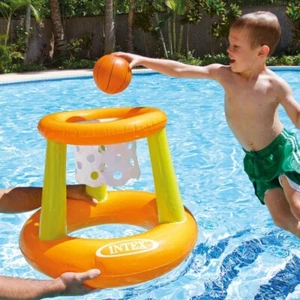 Juguete de piscina con aros flotantes inflables para natación, niños y familias - Imagen 1 de 5
