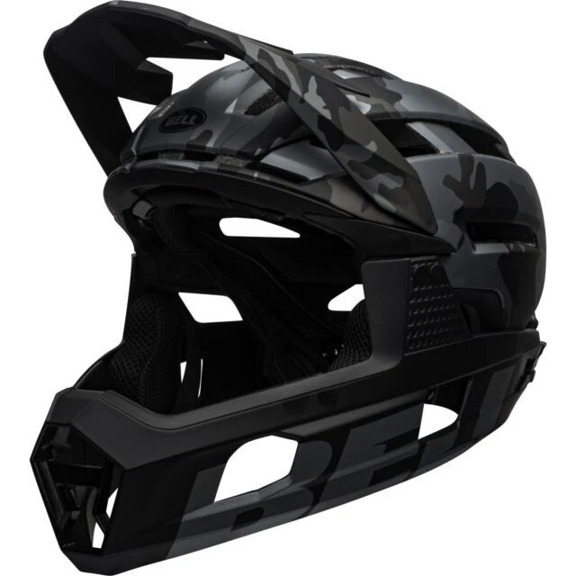 Bell Super Air R Spherical Helmet - Small, Black (7113676)
