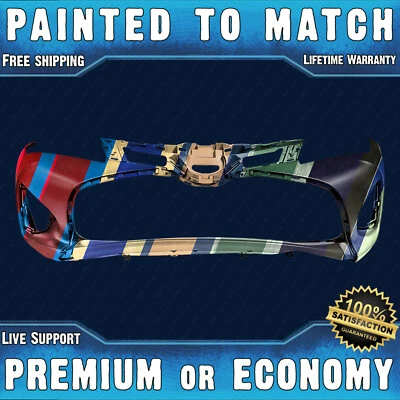 NEW Painted To Match Front Bumper Replacement for 2015 2016 2017 Toyota Yaris Foto 1 de 4