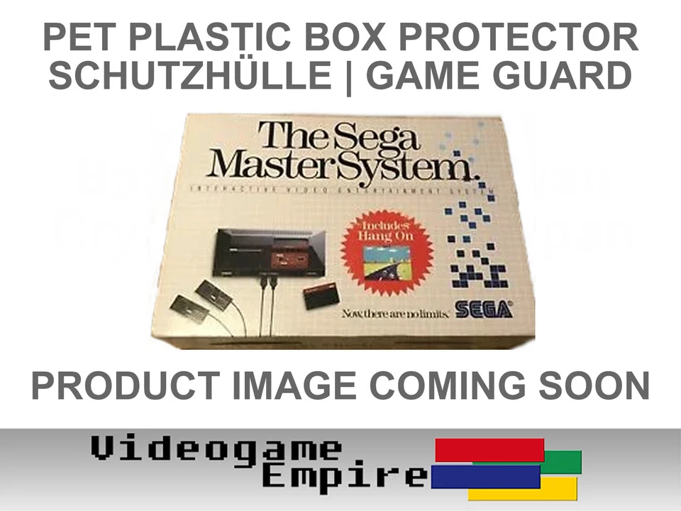 1x Custodia Protettiva Sega Master System 1 Solo Console Confezione Custodia Protector