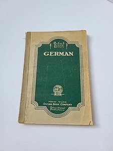 German - Oxford Review Series Paperback – 1930 by Dorothea/Radenhausen, Paul Elt - Picture 1 of 12