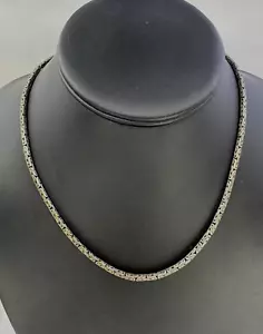 Collar Bizantino 925 Firmado Rodney De Gruchy 16.5" - Imagen 1 de 4