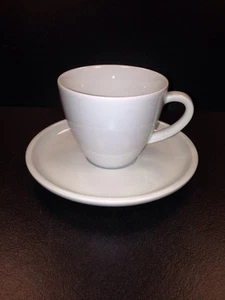 Arzberg PROFI Virgin 6x Kaffee Tasse mit Untertassen 0,20 liter weiß NEU 2.Wahl